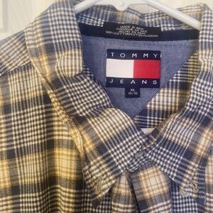 Vintage Tommy Hilfiger XL short Sleeve button down